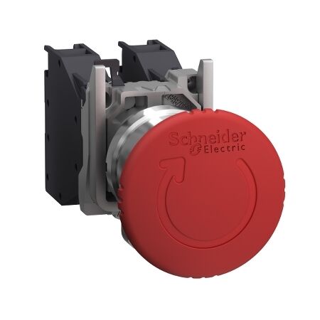AEx Emergency Stop Turn to Release | IP66 Rated | Mushroom Head Design | ATEX/IECEx Certified | @Pack of 1 | by Clipsal