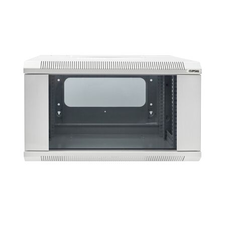 Wall Cabinet 6RU | Swing Frame Design | Lockable Front Door | Ventilated Panels | @Pack of 1 | by Clipsal