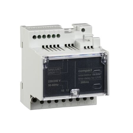 MN Delay U Shunt Release Module | 220-240V AC | Remote Tripping | Compact Design | @Pack of 1 | by Clipsal