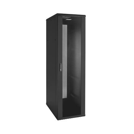 Network Cabinet 45RU Complete | Lockable Doors | Powder-Coated Steel | Adjustable Rails | @Pack of 1 | by Clipsal