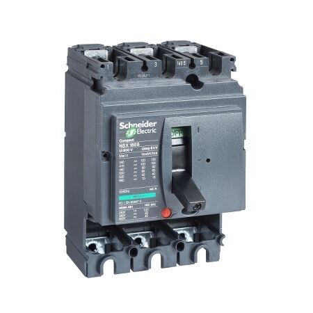 3P NSX160H Molded Case Circuit Breaker Frame | 160A Rated Current | 36kA Breaking Capacity | by Clipsal