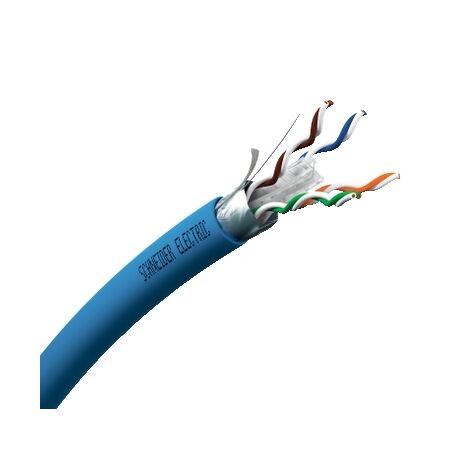 CAT6A FTP Cable Blue | 305M Length | 10GBASE-T Support | LSZH Jacket | @Pack of 1 | by Clipsal