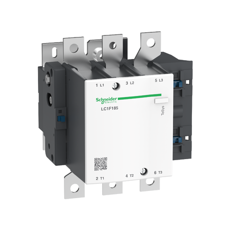 Power Contactor LC1/F185 | 185A Current Rating | 440V AC | 3-Pole Configuration | @Pack of 1 | by Clipsal