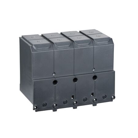 4P Terminal Shields for PARALL | High-Grade Insulating Plastic | Snap-On Installation | by Clipsal