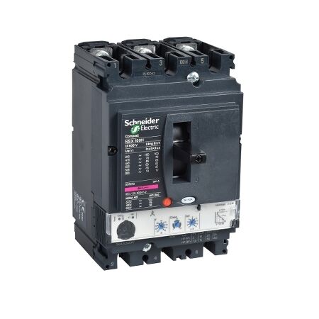 3P3T Micrologic 2.2 100A Circuit Breaker | NSX10 Frame Size | High Breaking Capacity | by Clipsal