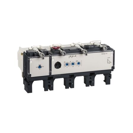 4P4T Micrologic 2.3 630A Trip Circuit Breaker | 50kA Breaking Capacity | IEC Compliant | @Pack of 1 | by Clipsal