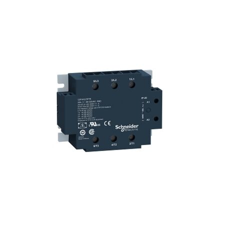 3 Phase Solid State Relay 530V | 25A Load Current | Zero-Crossing Switching | DIN Rail Mountable | @Pack of 1 | by Clipsal