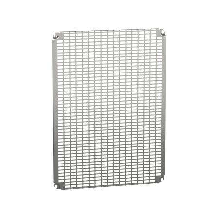 Telequick Mounting Plate 800x6 | Durable Galvanized Steel | Corrosion-Resistant Finish | Pre-Drilled for Easy Installation | @Pack of 1 | by Clipsal
