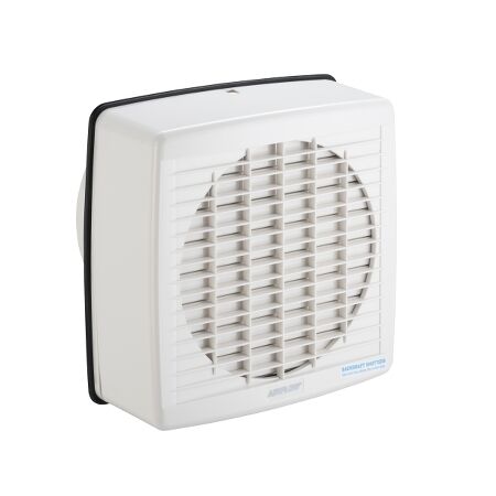 200mm Window Exhaust Fan | Automatic Louvre Operation | Quiet & Durable | @Pack of 1 | by Clipsal