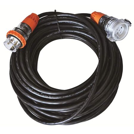 10 metre 50A 56 style 5 pin plug and socket IP66