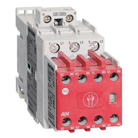 SAFETY CONTACTOR 18.5kW 3P 24V DC COIL 2NO 2NC AUX BC