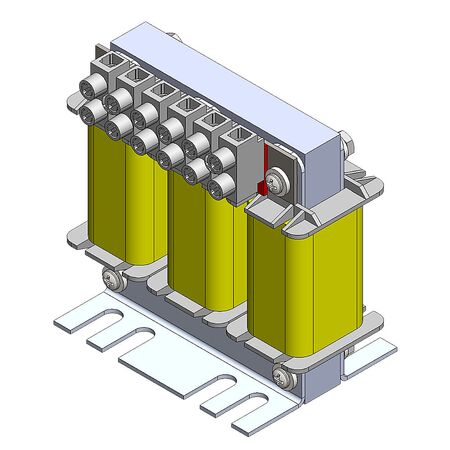 1321 REACTOR 240V 3PH IP20 12A 1.25mH