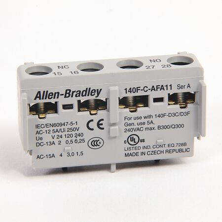 FUSE HOLDER AUXILIARY CONTACT 1NOLM + 1NCEM