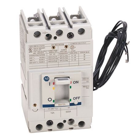MCCB 140G G FRAME 70kA 3P 15A FIXED THERM MAG