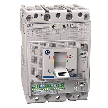 MCCB 140G H FRAME 50kA 4P 160A ADJ THERM MAG