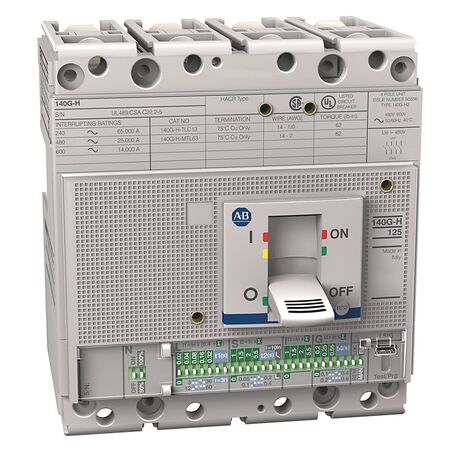 MCCB 140G H FRAME 50kA 4P 160A ELECTRONIC LSIG