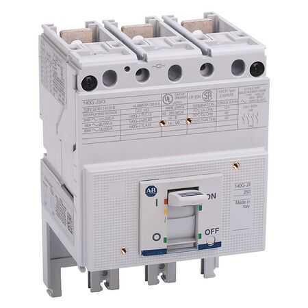 MCCB 140G H FRAME LESS TRIP UNIT 35kA 3P