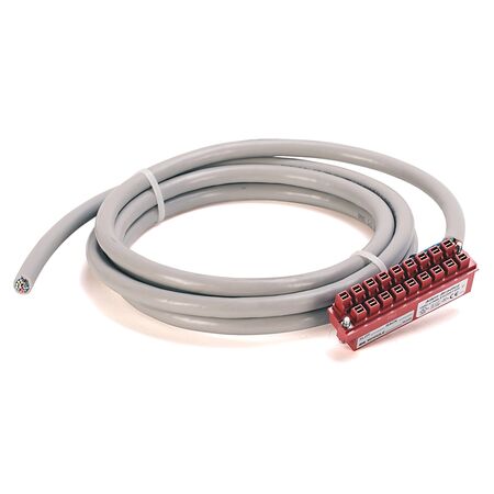 PREWIRED CABLE FOR DIGITAL I/O 16PT 1746-RT25B TB 1M BLUE