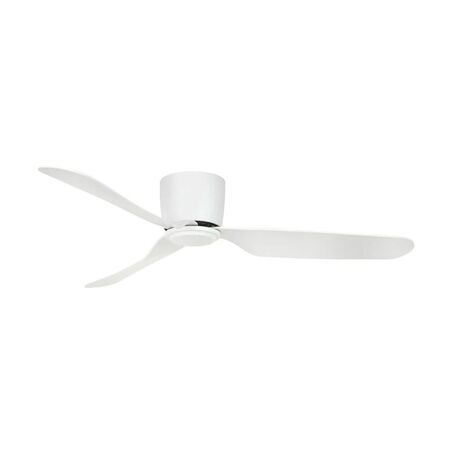 PRESTON 48" DC CEILING FAN HUGGER - WHITE