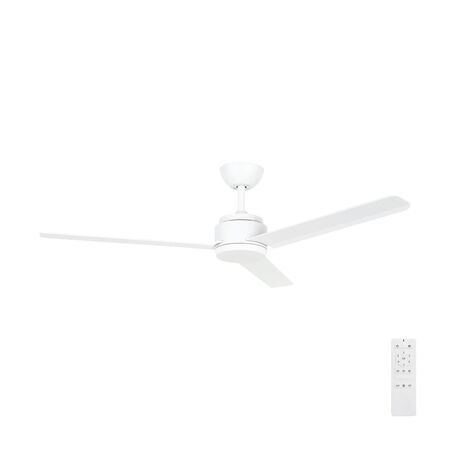 SOLANA 48" DC ABS CEILING FAN - WHITE