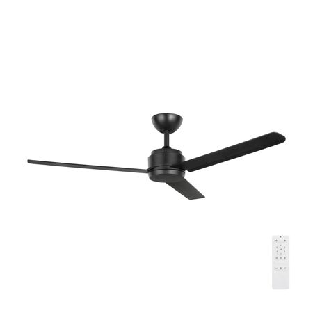 SOLANA 52" DC ABS CEILING FAN - BLACK