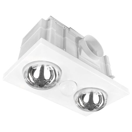 MAGMA DC 2L HEAT FAN & LIGHT - WHITE