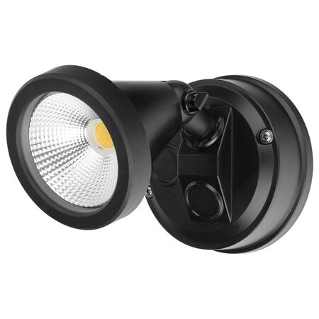 STINGER 1x10W LED SINGLE FLOOD LIGHT - BLACK