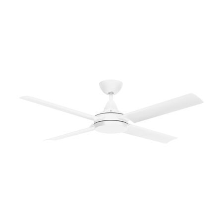 CAIRNS 52" ABS AC CEILING FAN - WHITE