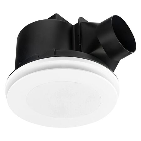 TALON PROMAX W/TIMER 270 ROUND EXHAUST FAN W/L 15W CCT LED - WHITE