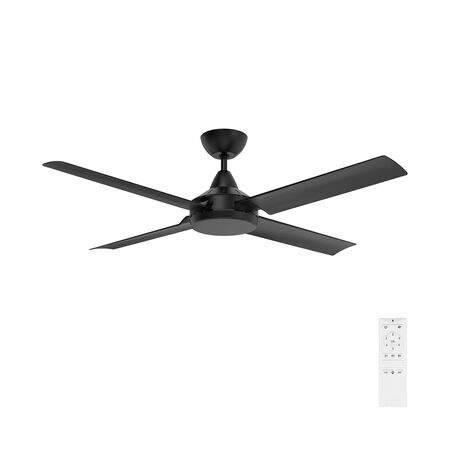 CAIRNS 48" ABS DC CEILING FAN - BLACK