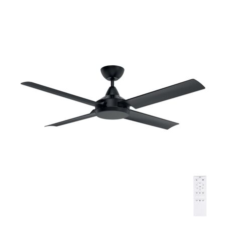CAIRNS 52" ABS DC CEILING FAN - BLACK