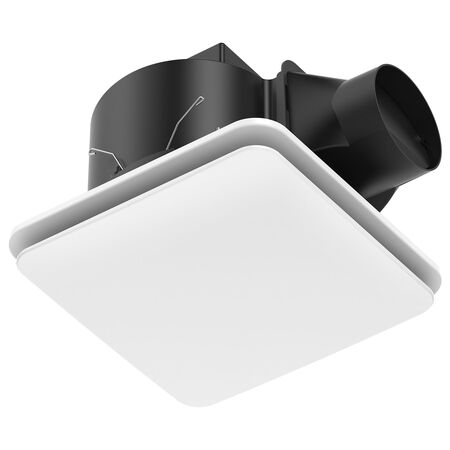 BLIZZARD 270 DC SQUARE EXHAUST FAN - WHITE
