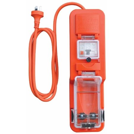 Inline 15A input with 15A outlet RCD & ESD