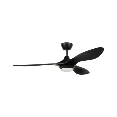 MALTA 52" DC 12W LED 3 BLD CEILING FAN - BLACK