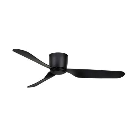 PRESTON 48" DC CEILING FAN HUGGER - BLACK