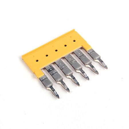 CENTRE JUMPER SCREWLESS FOR 1492L4 VARIETIES YELLOW 5P