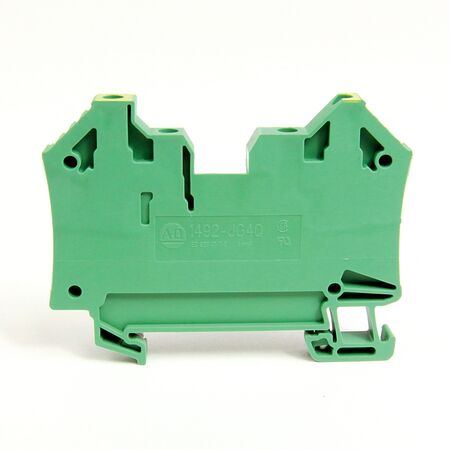 SCREW TERMINAL EARTH 6mm 1 CONDUCTOR GREEN/YELLOW