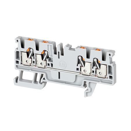 PUSH-IN TERM 2.5mm 1 LVL 4 CONN GREEN