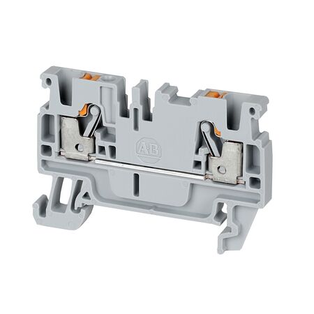 PUSH-IN TERM 2.5mm 1 LVL 2 CONN GREY