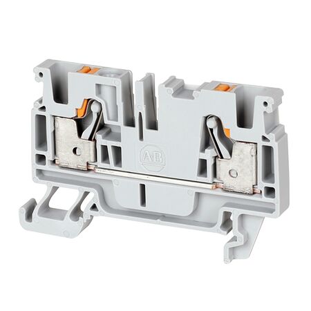 PUSH-IN TERM 4mm 1 LVL 2 CONN GREEN