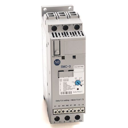 SMC-3 SOFT STARTER 600V 9A ND3W 100-240V AC CONTROL