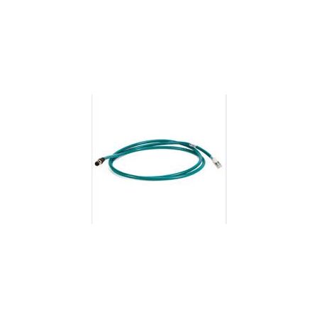 UNSHIELDED ENET-CBLE HFLEX-TPE 2-PAIR CAT5 TEAL M12-M12 2.5M