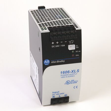 POWER SUPPLY HP 1PH 100-240VAC TO 24-28VDC 240W 10A W/ COAT