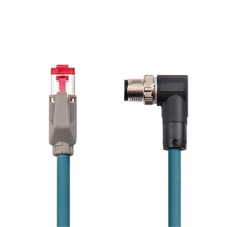 AB 1718 Ex I/O M12-RJ45 ETHERNET/IP CABLE 2M