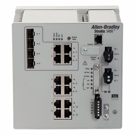STRATIX 5400 4COPPER-FE 4COMBO-GB 4POE-FE LAY2 FW CIP NAT