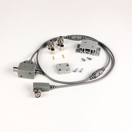 CNET RG6 COAX TNC T-TAP TNC DROP RIGHT ANGLE