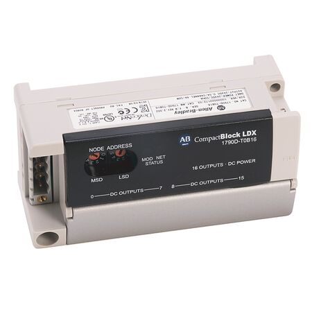 COMPACTBLOCK LDX I/O DNET BASE 32DO 24V DC SINK SCREW