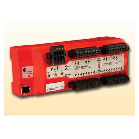COMPACTBLOCK GUARD SAFETY I/O ENET 8DI/4DO BIPOLAR OUT