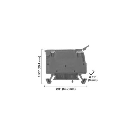 SCREW TERMINAL FUSE 4mm 1 CONDUCTOR 15A NEON INDICATOR