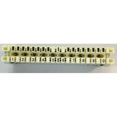 10 Pair Disconnection Module Compatible with Backmount Amfil & Profil Frames IDC Connection Repelec